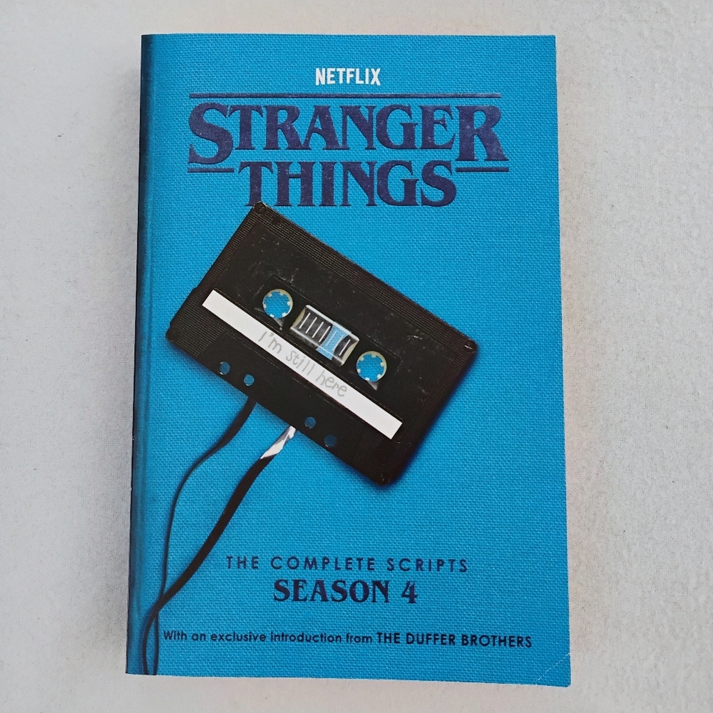 Stranger Things: The Complete Scripts, Season 4 - Intro by the Duffer Brothers